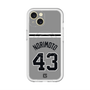 スリムプロテクションプレミアムケース with MagSafe［ 読売ジャイアンツ - #43 NORIMOTO - ビジター ］
