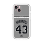 スリムプロテクションプレミアムケース with MagSafe［ 読売ジャイアンツ - #43 NORIMOTO - ビジター ］