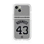 スリムプロテクションプレミアムケース with MagSafe［ 読売ジャイアンツ - #43 NORIMOTO - ビジター ］