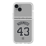 スリムプロテクションプレミアムケース with MagSafe［ 読売ジャイアンツ - #43 NORIMOTO - ビジター ］