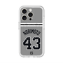 スリムプロテクションプレミアムケース with MagSafe［ 読売ジャイアンツ - #43 NORIMOTO - ビジター ］