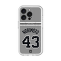 スリムプロテクションプレミアムケース with MagSafe［ 読売ジャイアンツ - #43 NORIMOTO - ビジター ］
