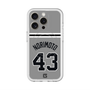 スリムプロテクションプレミアムケース with MagSafe［ 読売ジャイアンツ - #43 NORIMOTO - ビジター ］