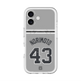 スリムプロテクションプレミアムケース with MagSafe［ 読売ジャイアンツ - #43 NORIMOTO - ビジター ］