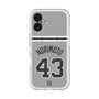 スリムプロテクションプレミアムケース with MagSafe［ 読売ジャイアンツ - #43 NORIMOTO - ビジター ］