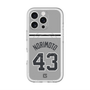 スリムプロテクションプレミアムケース with MagSafe［ 読売ジャイアンツ - #43 NORIMOTO - ビジター ］