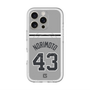 スリムプロテクションプレミアムケース with MagSafe［ 読売ジャイアンツ - #43 NORIMOTO - ビジター ］