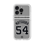 スリムプロテクションプレミアムケース with MagSafe［ 読売ジャイアンツ - #54 MATSUURA - ビジター ］