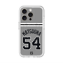 スリムプロテクションプレミアムケース with MagSafe［ 読売ジャイアンツ - #54 MATSUURA - ビジター ］