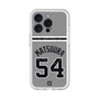 スリムプロテクションプレミアムケース with MagSafe［ 読売ジャイアンツ - #54 MATSUURA - ビジター ］
