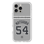 スリムプロテクションプレミアムケース with MagSafe［ 読売ジャイアンツ - #54 MATSUURA - ビジター ］