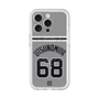 スリムプロテクションプレミアムケース with MagSafe［ 読売ジャイアンツ - #68 UTSUNOMIYA - ビジター ］