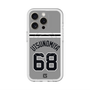 スリムプロテクションプレミアムケース with MagSafe［ 読売ジャイアンツ - #68 UTSUNOMIYA - ビジター ］