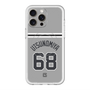 スリムプロテクションプレミアムケース with MagSafe［ 読売ジャイアンツ - #68 UTSUNOMIYA - ビジター ］
