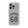 スリムプロテクションプレミアムケース with MagSafe［ 読売ジャイアンツ - #68 UTSUNOMIYA - ビジター ］