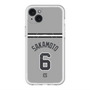 スリムプロテクションプレミアムケース with MagSafe［ 読売ジャイアンツ - #6 SAKAMOTO - ビジター ］