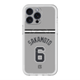 スリムプロテクションプレミアムケース with MagSafe［ 読売ジャイアンツ - #6 SAKAMOTO - ビジター ］