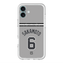 スリムプロテクションプレミアムケース with MagSafe［ 読売ジャイアンツ - #6 SAKAMOTO - ビジター ］