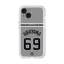 スリムプロテクションプレミアムケース with MagSafe［ 読売ジャイアンツ - #69 HIRAYAMA - ビジター ］
