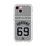 スリムプロテクションプレミアムケース with MagSafe［ 読売ジャイアンツ - #69 HIRAYAMA - ビジター ］