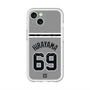 スリムプロテクションプレミアムケース with MagSafe［ 読売ジャイアンツ - #69 HIRAYAMA - ビジター ］