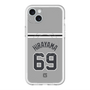 スリムプロテクションプレミアムケース with MagSafe［ 読売ジャイアンツ - #69 HIRAYAMA - ビジター ］