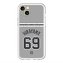 スリムプロテクションプレミアムケース with MagSafe［ 読売ジャイアンツ - #69 HIRAYAMA - ビジター ］