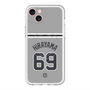 スリムプロテクションプレミアムケース with MagSafe［ 読売ジャイアンツ - #69 HIRAYAMA - ビジター ］