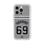 スリムプロテクションプレミアムケース with MagSafe［ 読売ジャイアンツ - #69 HIRAYAMA - ビジター ］
