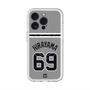 スリムプロテクションプレミアムケース with MagSafe［ 読売ジャイアンツ - #69 HIRAYAMA - ビジター ］