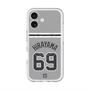 スリムプロテクションプレミアムケース with MagSafe［ 読売ジャイアンツ - #69 HIRAYAMA - ビジター ］