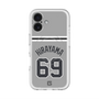 スリムプロテクションプレミアムケース with MagSafe［ 読売ジャイアンツ - #69 HIRAYAMA - ビジター ］