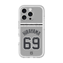 スリムプロテクションプレミアムケース with MagSafe［ 読売ジャイアンツ - #69 HIRAYAMA - ビジター ］