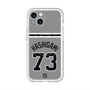 スリムプロテクションプレミアムケース with MagSafe［ 読売ジャイアンツ - #73 HASHIGAMI - ビジター ］