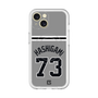 スリムプロテクションプレミアムケース with MagSafe［ 読売ジャイアンツ - #73 HASHIGAMI - ビジター ］