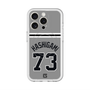 スリムプロテクションプレミアムケース with MagSafe［ 読売ジャイアンツ - #73 HASHIGAMI - ビジター ］