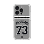 スリムプロテクションプレミアムケース with MagSafe［ 読売ジャイアンツ - #73 HASHIGAMI - ビジター ］