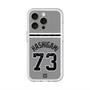 スリムプロテクションプレミアムケース with MagSafe［ 読売ジャイアンツ - #73 HASHIGAMI - ビジター ］