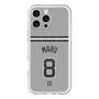 スリムプロテクションプレミアムケース with MagSafe［ 読売ジャイアンツ - #8 MARU - ビジター ］