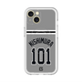スリムプロテクションプレミアムケース with MagSafe［ 読売ジャイアンツ - #101 NISHIMURA - ビジター ］