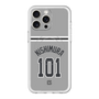 スリムプロテクションプレミアムケース with MagSafe［ 読売ジャイアンツ - #101 NISHIMURA - ビジター ］