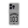 スリムプロテクションプレミアムケース with MagSafe［ 読売ジャイアンツ - #103 HASHIMOTO - ビジター ］