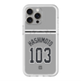 スリムプロテクションプレミアムケース with MagSafe［ 読売ジャイアンツ - #103 HASHIMOTO - ビジター ］