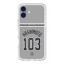 スリムプロテクションプレミアムケース with MagSafe［ 読売ジャイアンツ - #103 HASHIMOTO - ビジター ］