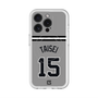 スリムプロテクションプレミアムケース with MagSafe［ 読売ジャイアンツ - #15 TAISEI - ビジター ］