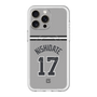 スリムプロテクションプレミアムケース with MagSafe［ 読売ジャイアンツ - #17 NISHIDATE - ビジター ］