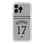 スリムプロテクションプレミアムケース with MagSafe［ 読売ジャイアンツ - #17 NISHIDATE - ビジター ］