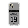 スリムプロテクションプレミアムケース with MagSafe［ 読売ジャイアンツ - #19 YAMASAKI - ビジター ］