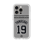 スリムプロテクションプレミアムケース with MagSafe［ 読売ジャイアンツ - #19 YAMASAKI - ビジター ］