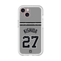 スリムプロテクションプレミアムケース with MagSafe［ 読売ジャイアンツ - #27 KISHIDA - ビジター ］